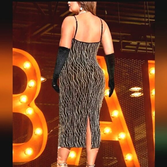 Plus Size Full Line Pattern Cami Dress sz 3x - Picture 2 of 7